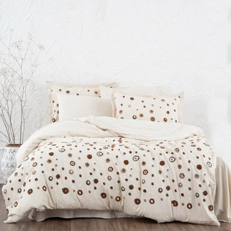 ست روتختی دونفره اکوکتان مدل لال