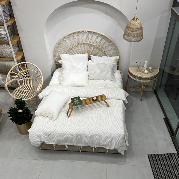 سرویس ملحفه Nora دونفره کینگ سایز برند ecocotton