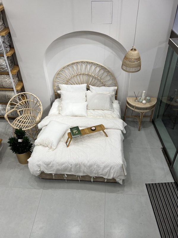 سرویس ملحفه Nora Queen دونفره برند ecocotton