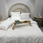 سرویس ملحفه Nora Queen دونفره برند ecocotton