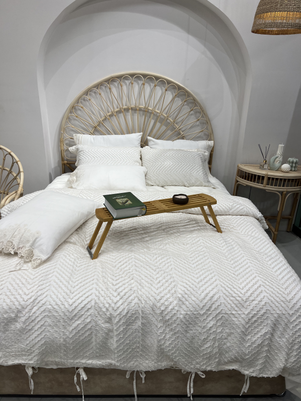 سرویس ملحفه Nora Queen دونفره برند ecocotton