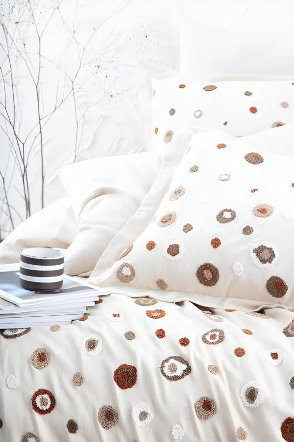 سرویس ملحفه Lal دونفره کینگ سایز برند ecocotton