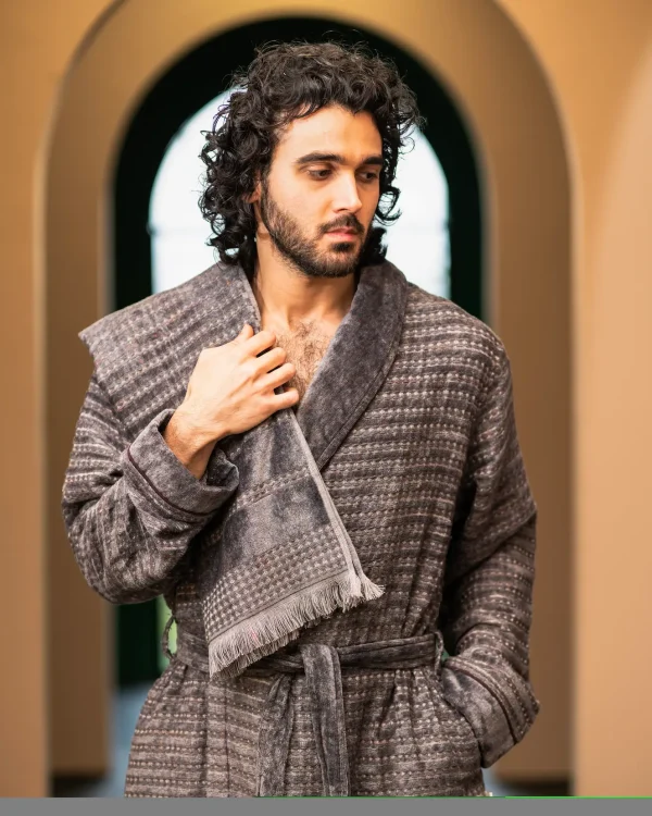 حوله تن پوش مردانه برند ecocotton مدل Zeus