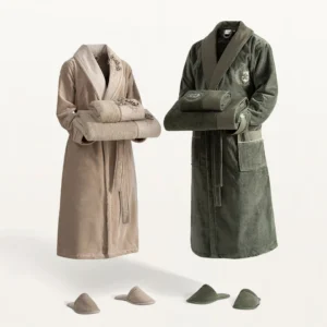 ست حوله ۱۰ تکه دونفره برند ecocotton مدل masal