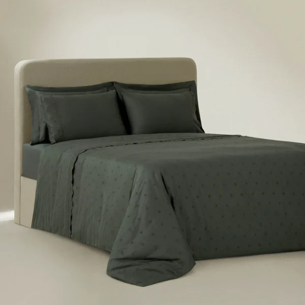 سرویس ملحفه Ahter دونفره کینگ سایز برند ecocotton