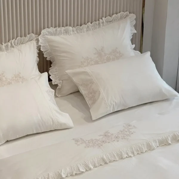 سرویس ملحفه Elsa دونفره کینگ سایز برند ecocotton