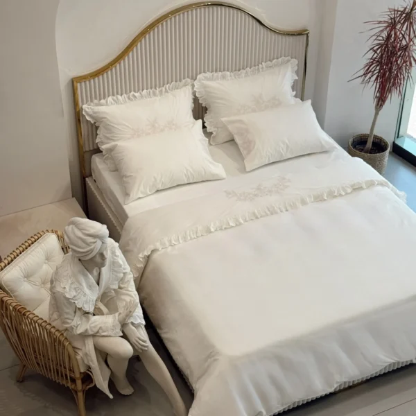 سرویس ملحفه Elsa دونفره کینگ سایز برند ecocotton