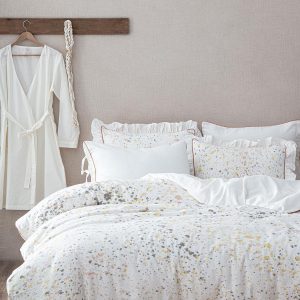 سرویس ملحفه Ilya دونفره کینگ سایز برند ecocotton