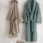 ست حوله ۱۰ تکه دونفره برند Green black( اکو کتان) مدل آیمیرا