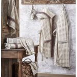 ست حوله ۱۰ تکه دونفره برند ecocotton مدل Laodikeia