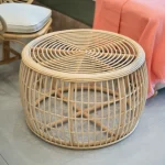 میز وسط از چوب راتان مدل Bahama