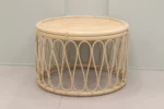 میز وسط از چوب راتان مدل Stoel - Image 3