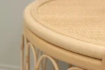میز وسط از چوب راتان مدل Stoel - Image 4