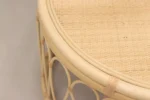 میز وسط از چوب راتان مدل Stoel - Image 6