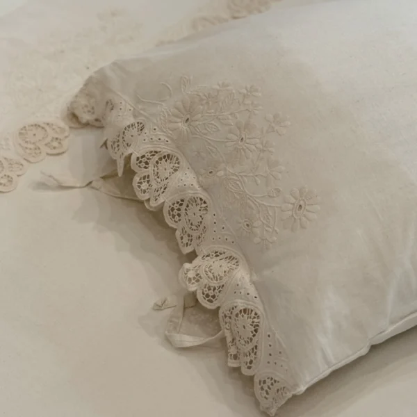 سرویس ملحفه Amanda دونفره کینگ سایز برند ecocotton - Image 6