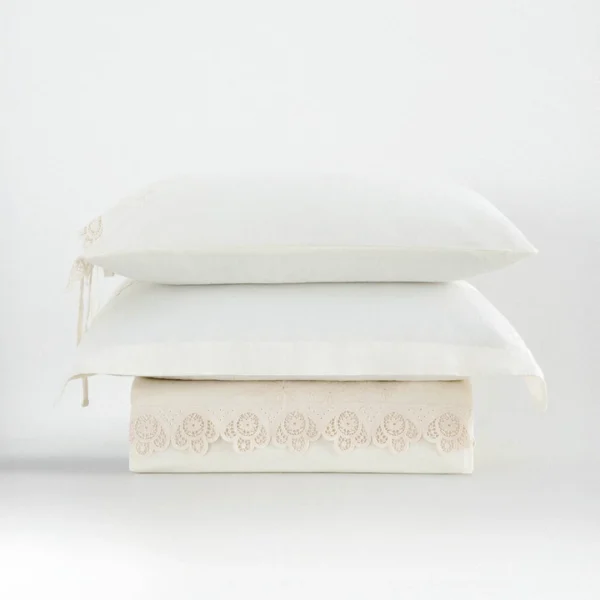 سرویس ملحفه Amanda دونفره کینگ سایز برند ecocotton - Image 4