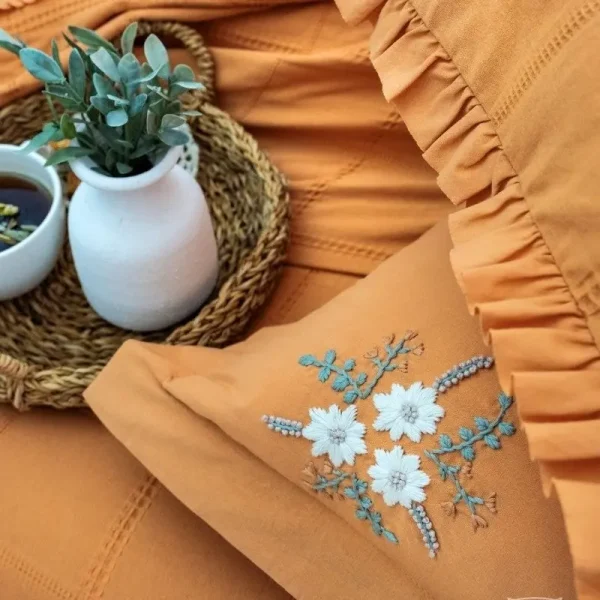 ست روتختی پیکه دونفره Fiorella برند Saheser