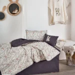 سرویس ملحفه نوزادی اکوکتان مدل داگی