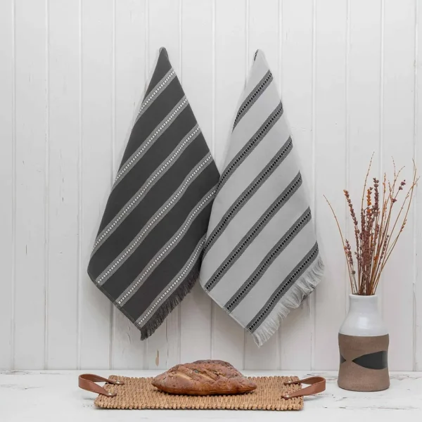 حوله آشپزخانه 2تکه Neva برند ecocotton سایز 70*50