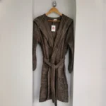 حوله پالتویی مایسون قهوه ای تاچ