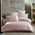 سرویس ملحفه دونفره شاهسر مدل ونیتا رنگ صورتی