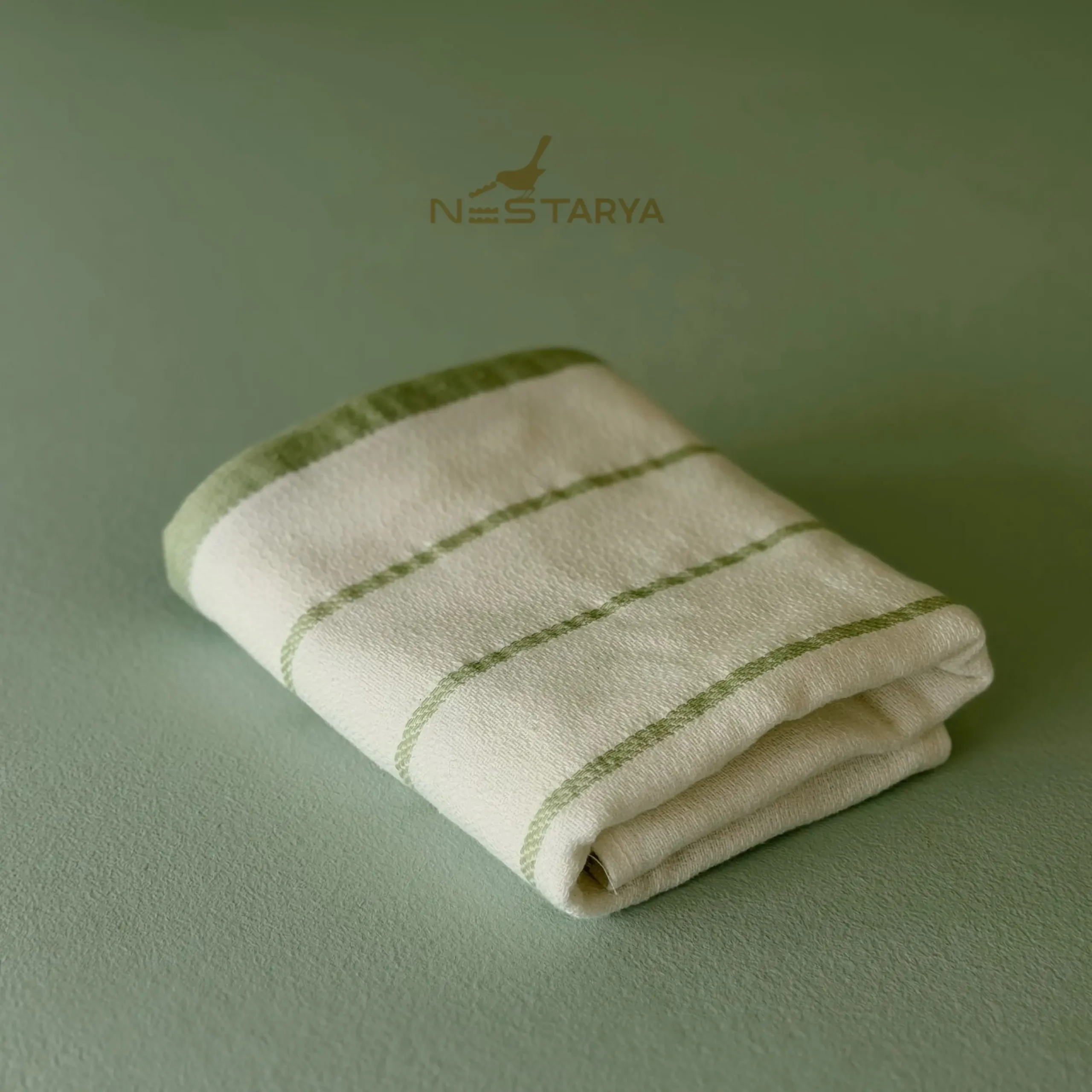 KJUE7252 دستمال آشپزخانه الیس سبز روشن برند اکوکاتن