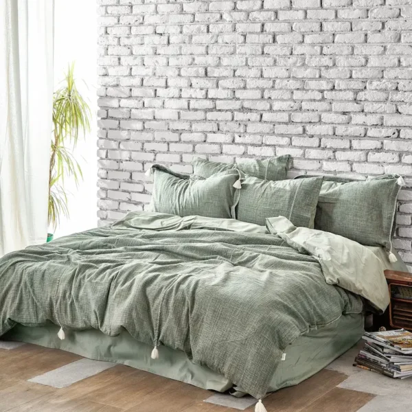 سرویس ملحفه Doga دونفره کینگ سایز برند ecocotton