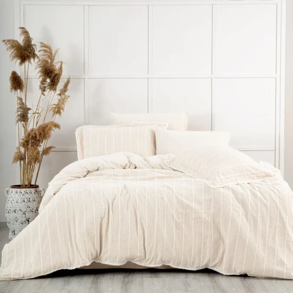 سرویس ملحفه Raisa دونفره کینگ سایز برند ecocotton