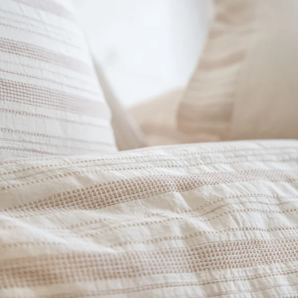 سرویس ملحفه Ikra دونفره کینگ سایز برند ecocotton
