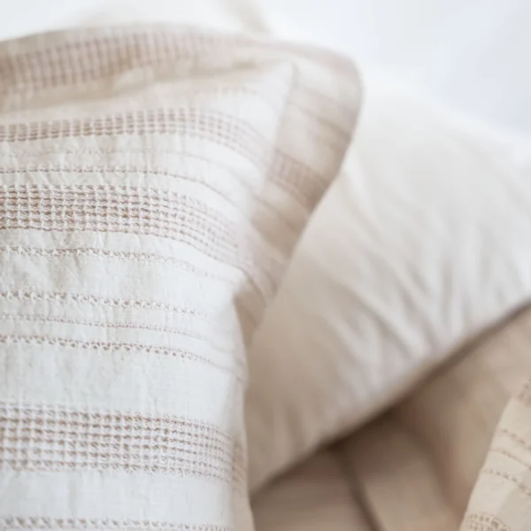 سرویس ملحفه Ikra دونفره کینگ سایز برند ecocotton