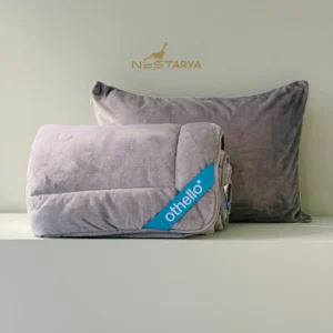 ست لحاف دورمیو تریو دونفره طوسی