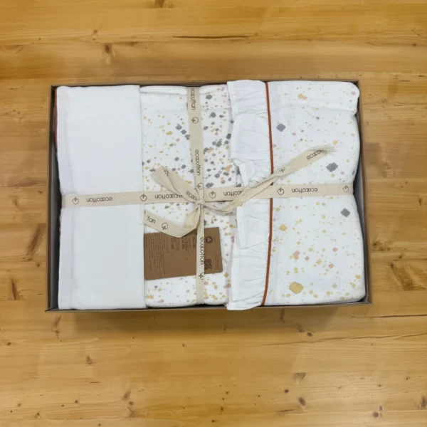 سرویس ملحفه Ilya دونفره کینگ سایز برند ecocotton - Image 4