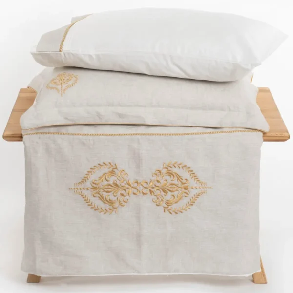 سرویس ملحفه Hanzade دونفره کینگ سایز برند ecocotton