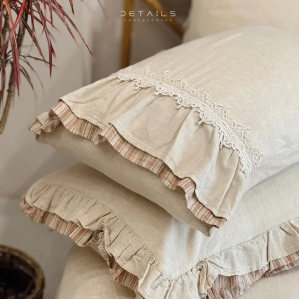 سرویس ملحفه Dalya دونفره کینگ سایز برند ecocotton - Image 5