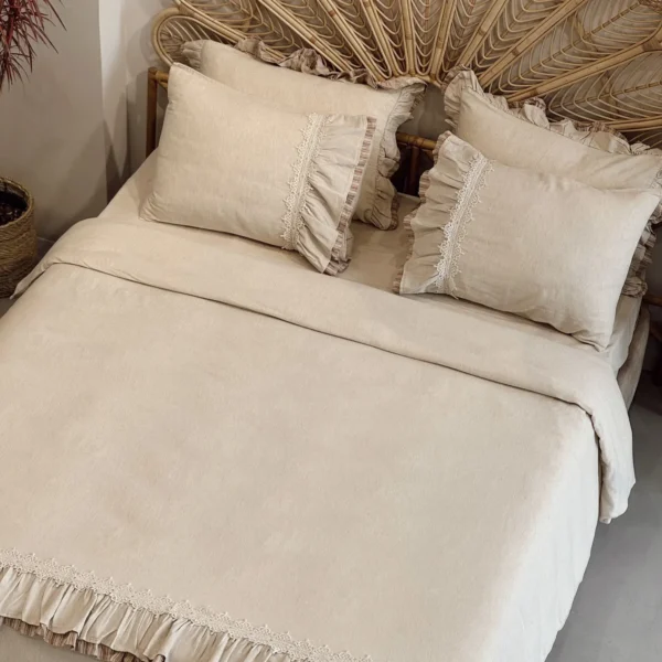 سرویس ملحفه Dalya دونفره کینگ سایز برند ecocotton - Image 1