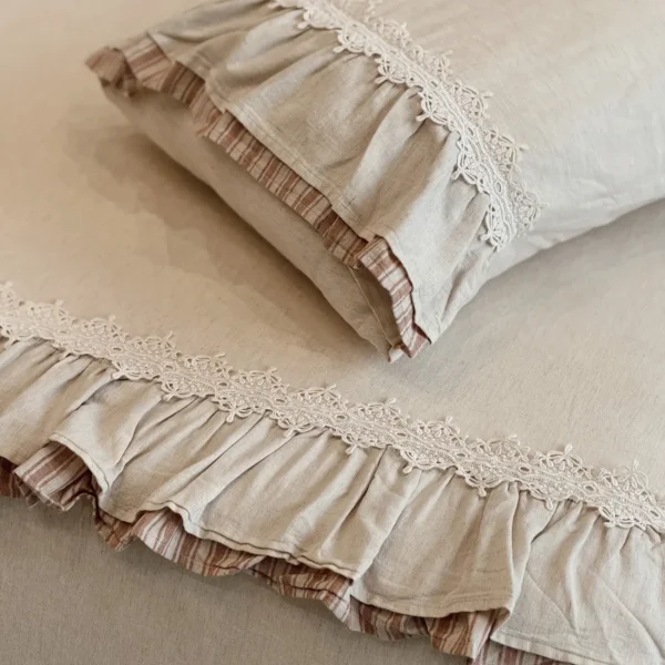 سرویس ملحفه Dalya دونفره کینگ سایز برند ecocotton - Image 7