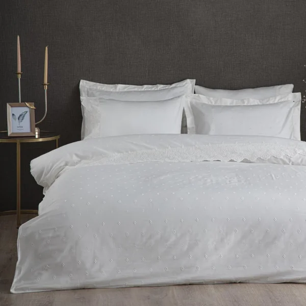 سرویس ملحفه Ahter دونفره کینگ سایز برند ecocotton