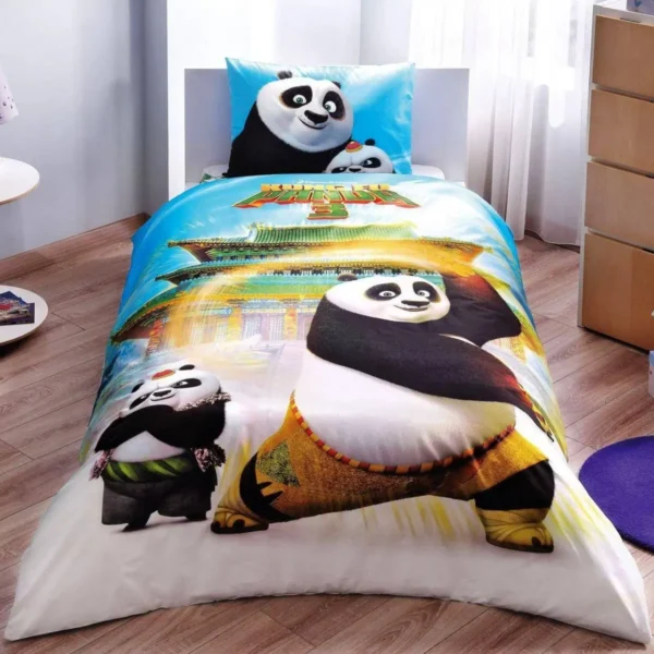 سرویس ملحفه دیزنی یکنفره Kung Fu Panda برند Tac