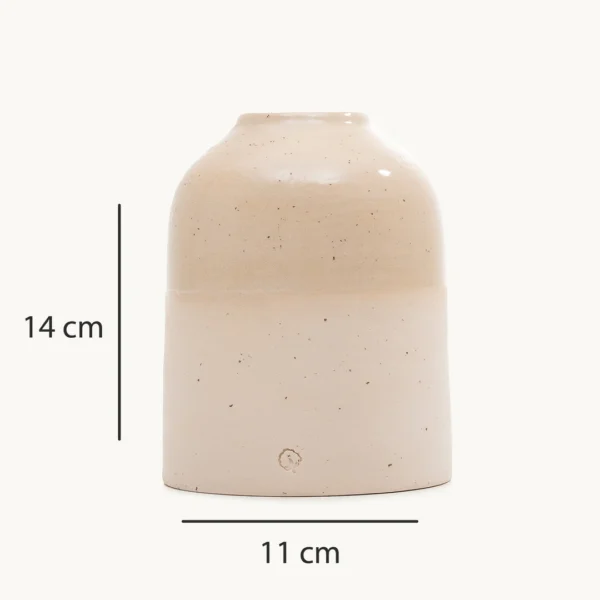 گلدان سرامیکی Eva سایز بزرگ برند ecocotton
