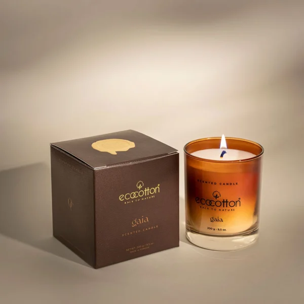 شمع معطر مدل Gaia برند ecocotton - Image 3
