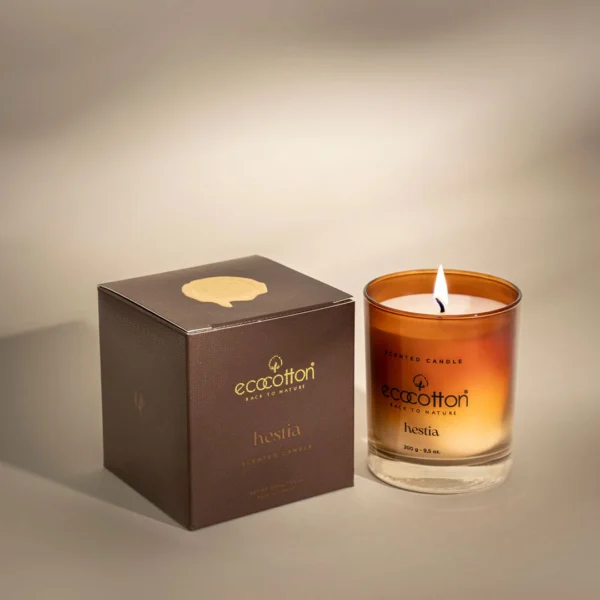 شمع معطر مدل Hestia برند ecocotton