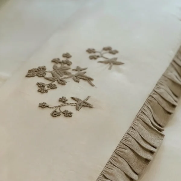 سرویس ملحفه Ayliz دونفره کینگ سایز برند ecocotton - Image 4