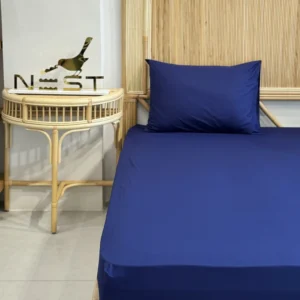نیم ست ملحفه کشدار 140 با روبالشی برند Nest
