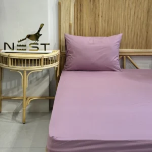 نیم ست ملحفه کشدار 180 با روبالشی برند Nest