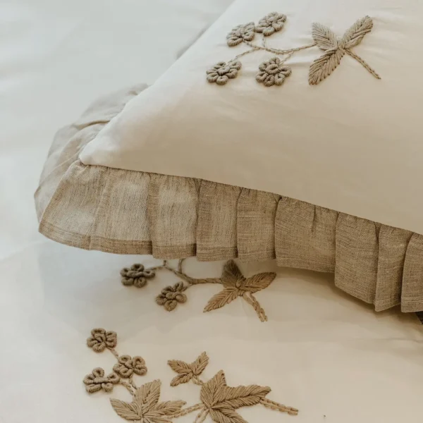 سرویس ملحفه Ayliz دونفره کینگ سایز برند ecocotton - Image 5