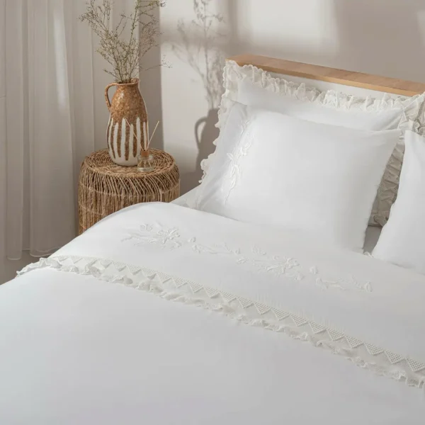 سرویس ملحفه Paye دونفره کینگ سایز برند ecocotton