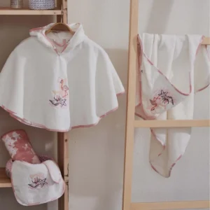 حوله 4 تکه نوزادی Rosa برند ecocotton