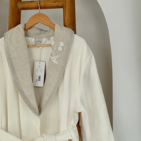 ست حوله تن پوش 4 تکه زنانه برند ecocotton مدل Ayliz