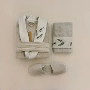 ست حوله تن پوش 4 تکه زنانه برند ecocotton مدل Derin