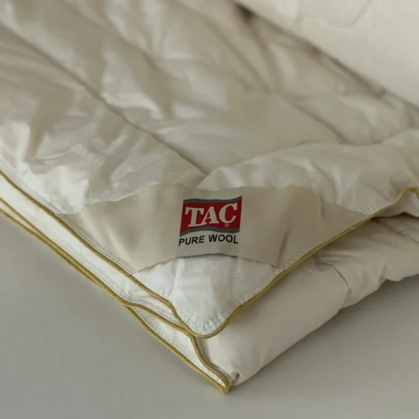 لحاف لایت Pure Wool برند Tac یک نفره 215*155